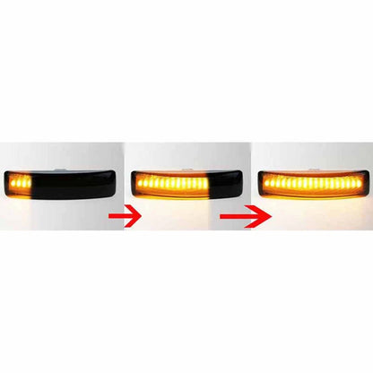 Dynamic LED Side Marker Lights for Land Rover Discovery 3 4 Freelander 2