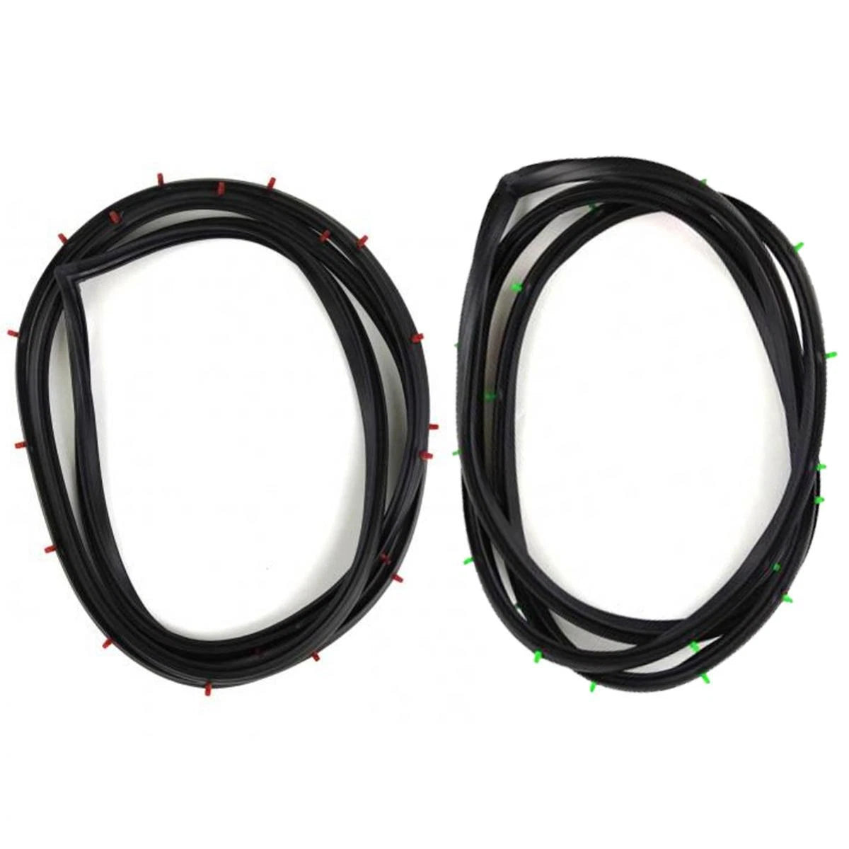 Door Rubber Weatherstrip Front LH+RH Fits Toyota KE15 KE17 2D Coupe 1968-70 D05
