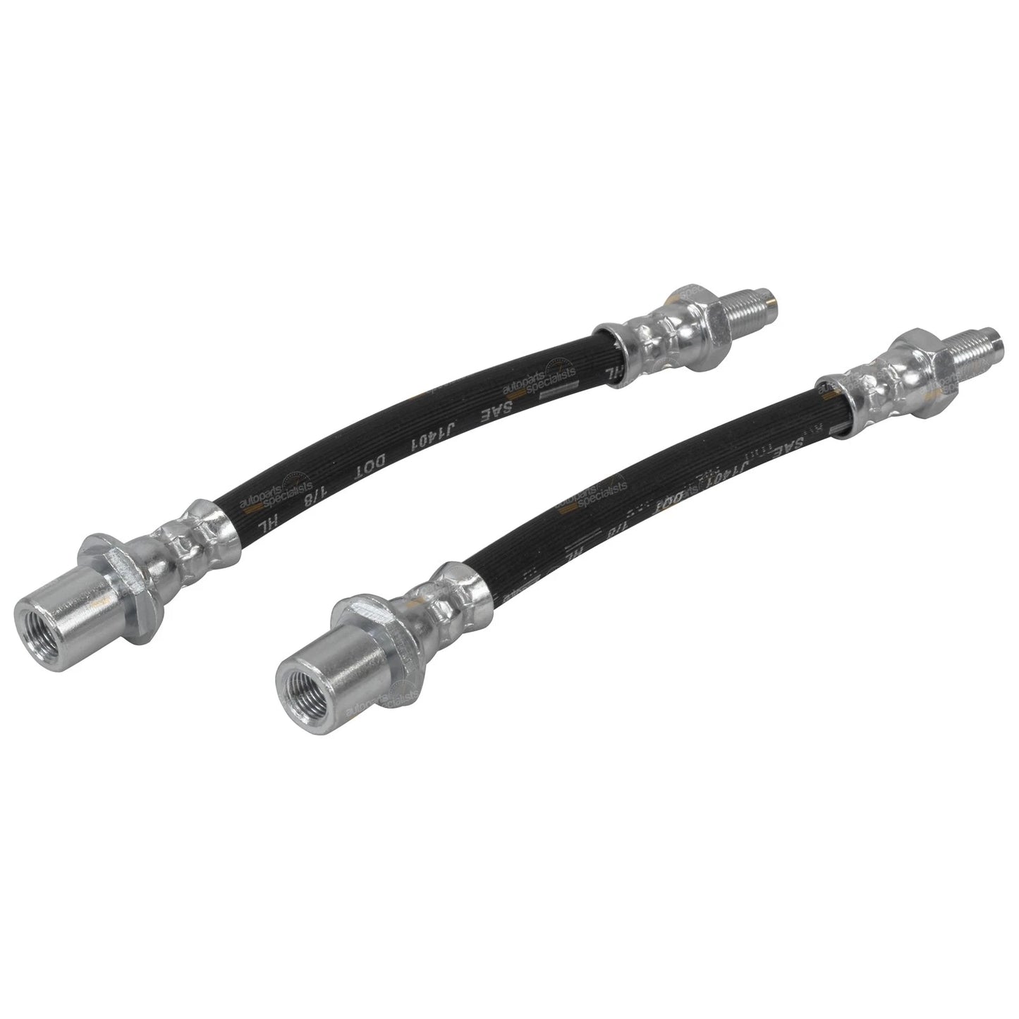 2 x Front Brake Hoses LH&RH for Toyota Landcruiser 60 70 75 Series (1980–1999)