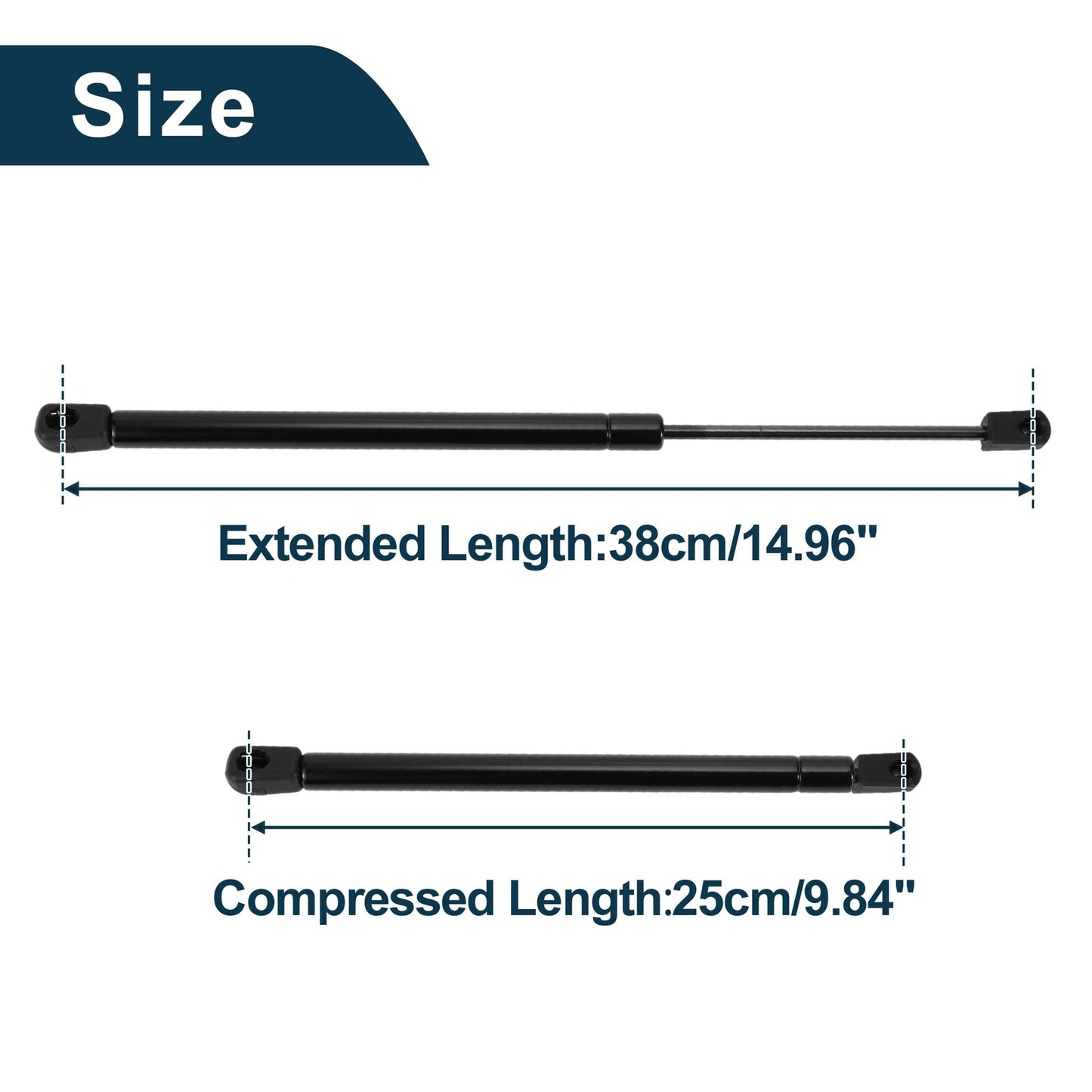 Rear Window Lift Supports for Jeep Grand Cherokee WK/WH (2005-2010)