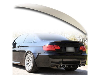 Gloss Black High Kick P Style ABS Boot Spoiler for BMW E92 (2007-2013)