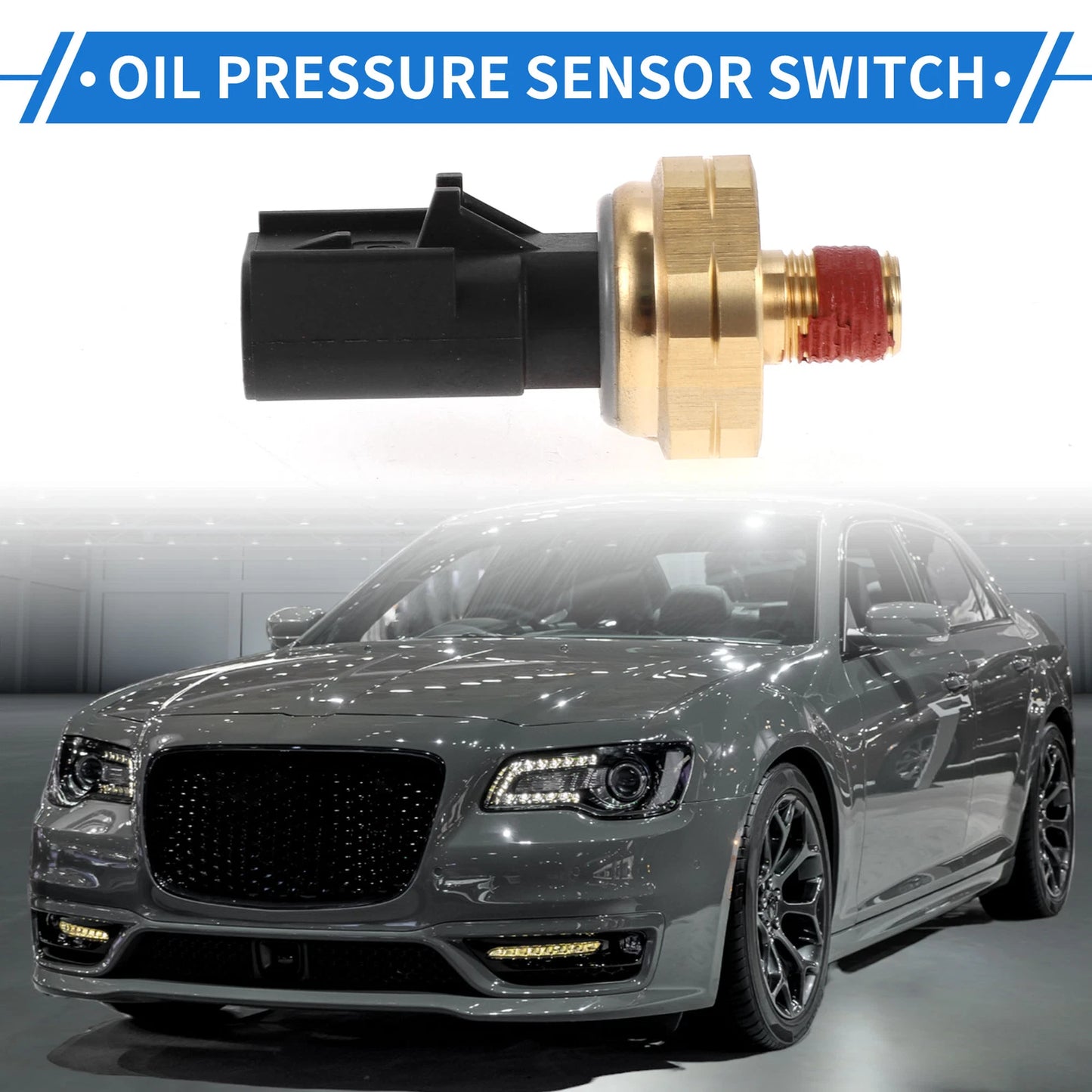 Engine Oil Pressure Sensor for Jeep Grand Cherokee Wrangler Cherokee (2011-2023)