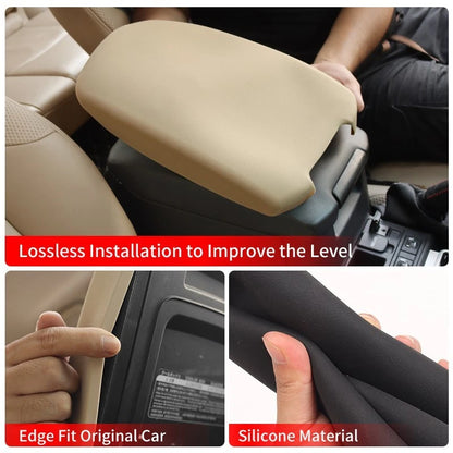 Armrest Box Silicone Cover for Toyota Land Cruiser Prado 150 LC150 FJ