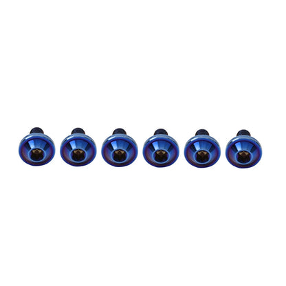 6 x Alloy Bolts Truss Torx Head Screws M6x25mm for Bike Motorcycle