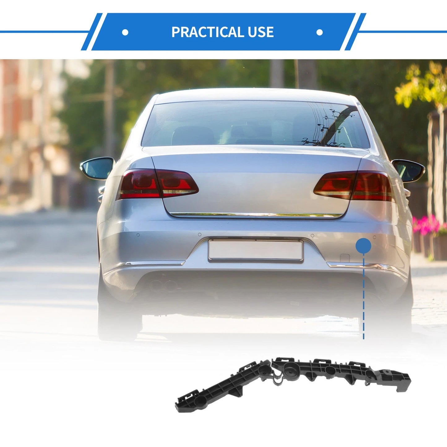 Right Rear Bumper Retainer Bracket for Toyota RAV4 (2019-2022)