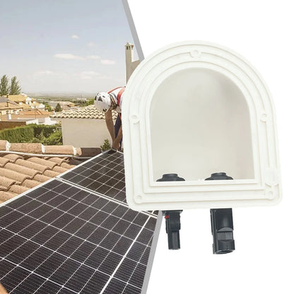 Solar Connect Box for 2 C6 MM2 Cables for Holiday Homes & Motorhomes