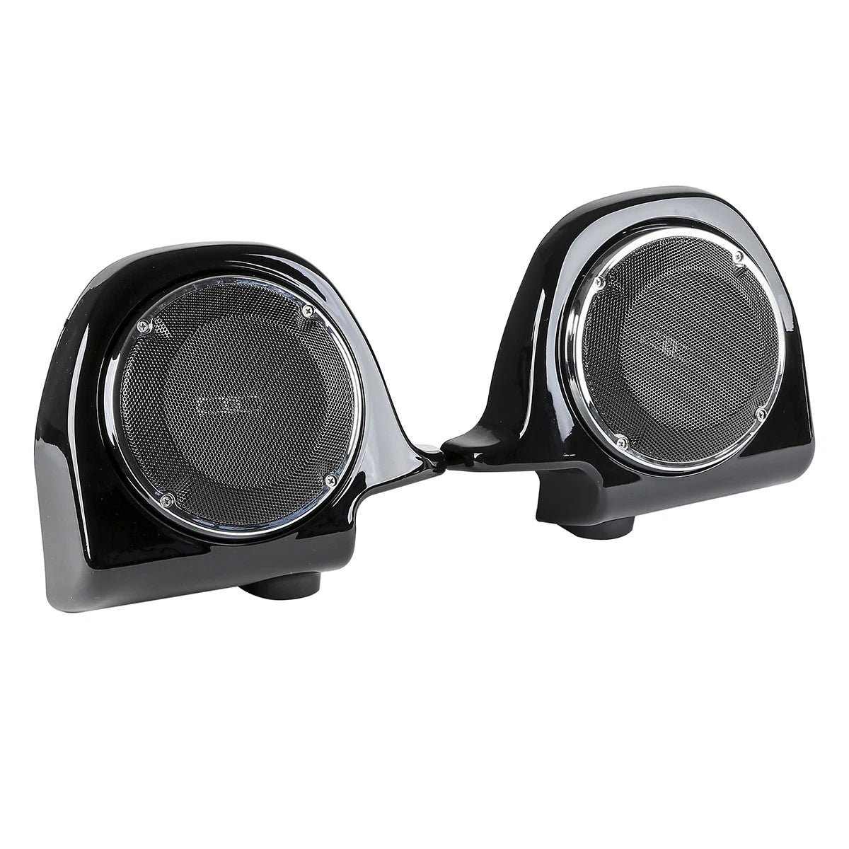 Lower Fairings 6.5'' Speakers Grills Box Pods for Harley Touring (1988-2013)