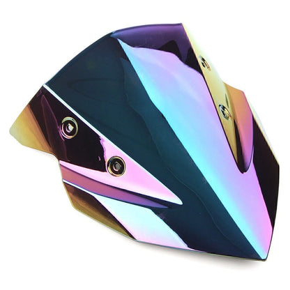 Motorcycle Windshield for Kawasaki Z400 (2018-2022) Deep Iridium Lens