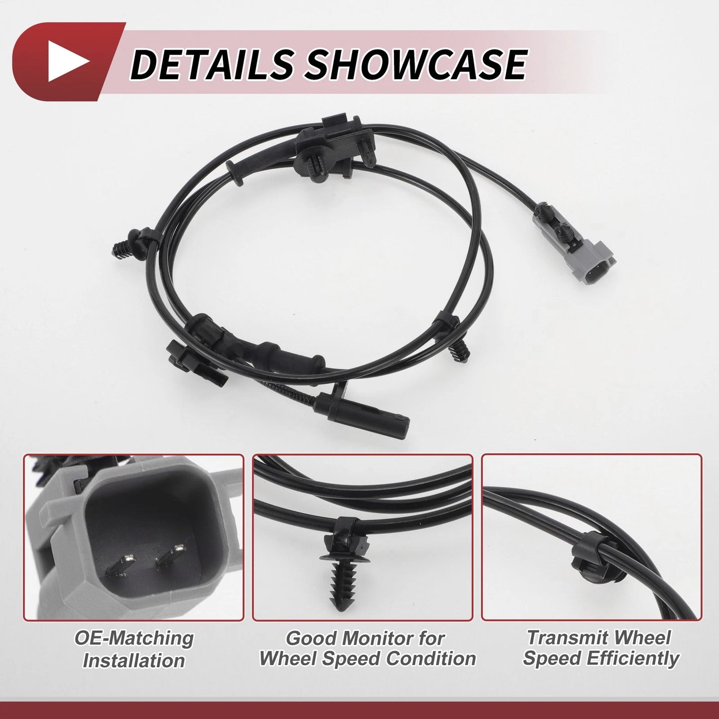 ABS Wheel Speed Sensor for Chrysler RWD Rear Left