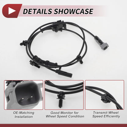 ABS Wheel Speed Sensor for Chrysler RWD Rear Left