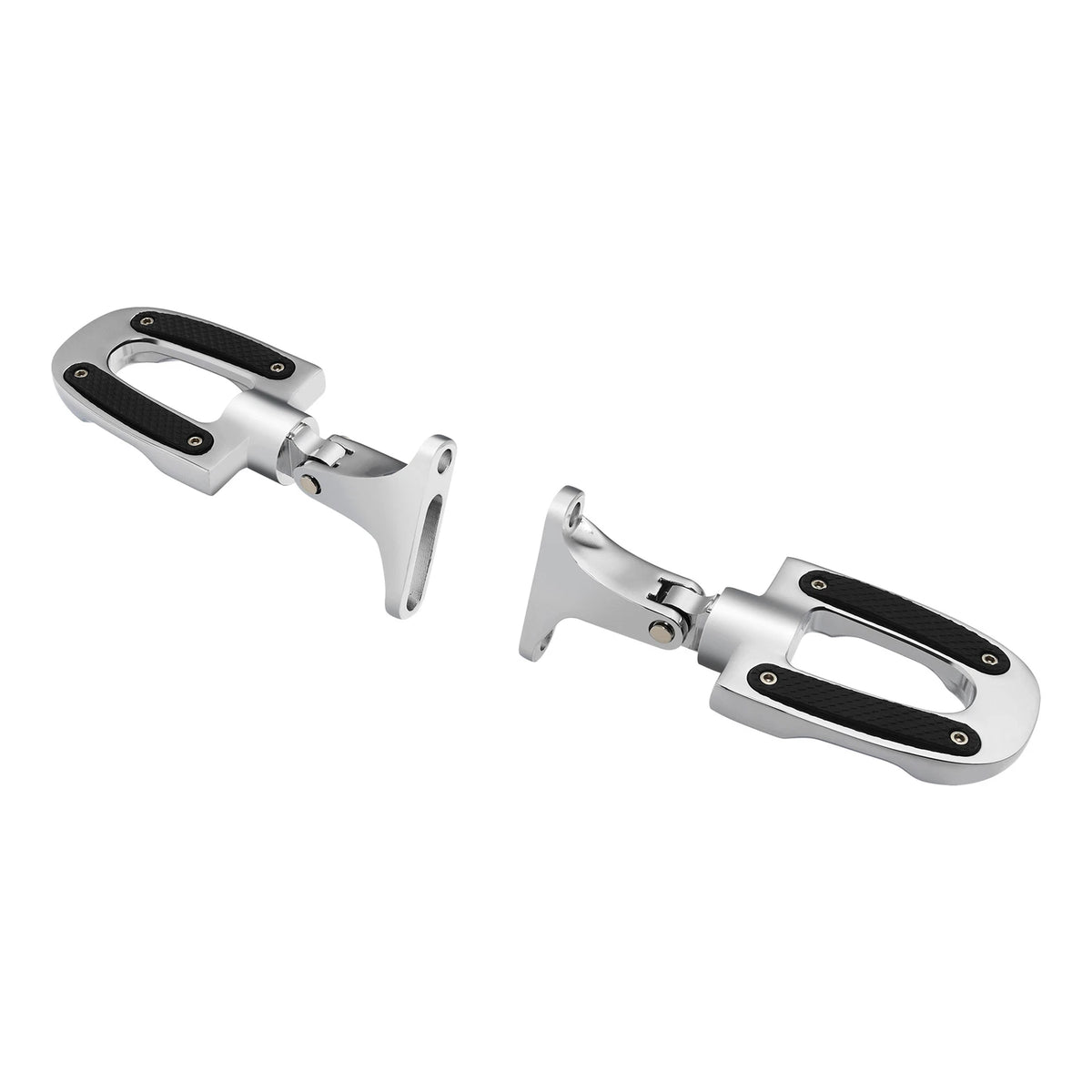 Chrome Rear Passenger Footpegs for Harley Touring Road Glide (1993-2025)
