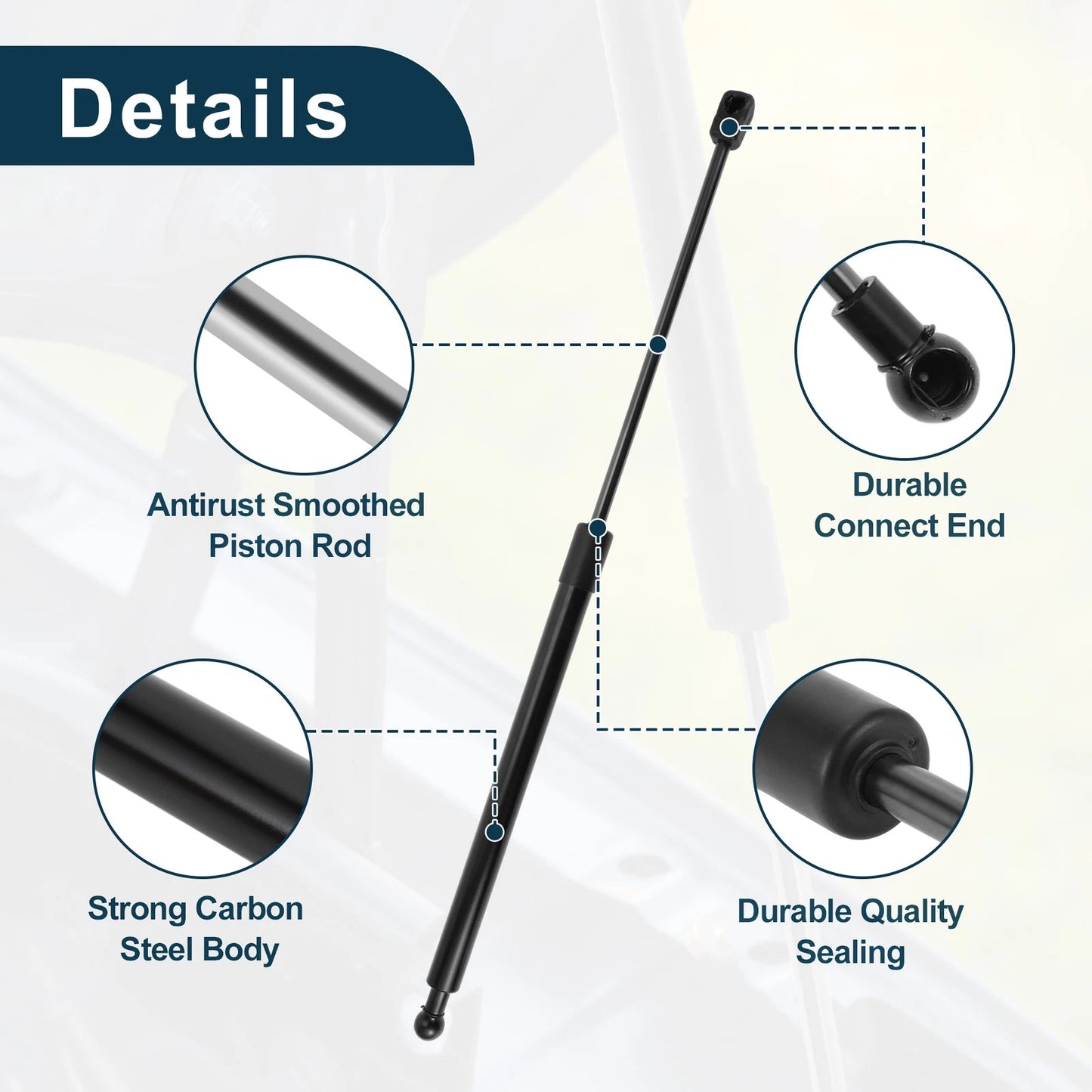 Hood Lift Supports Struts for Nissan Rogue Sport J11 (2014-2017)
