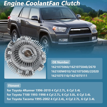 Cooling Fan Clutch for Toyota 4Runner/Tacoma (1996–2010)