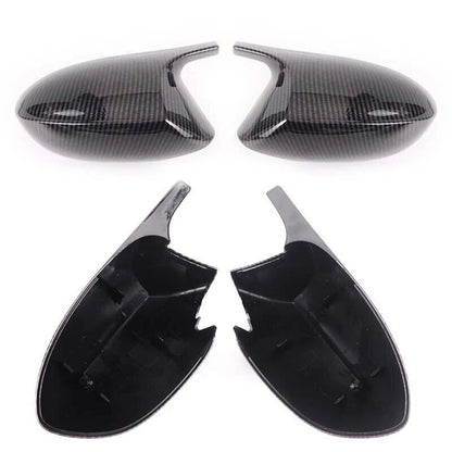 2x Carbon Pattern Rearview Mirror Cover Cap for BMW E89 Z4 (2009–2015)