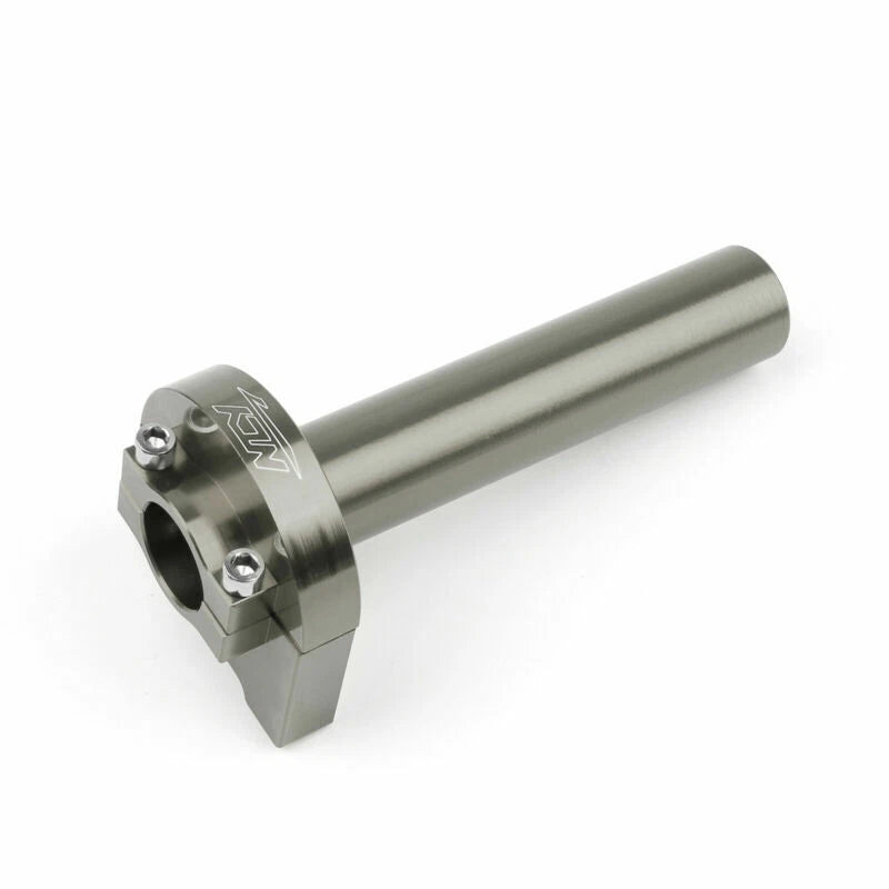 CNC Twist Throttle for Moped Scooter Motorcycle Dirt Bike Gray