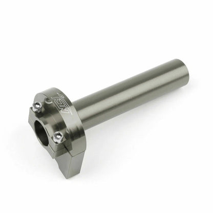 CNC Twist Throttle for Moped Scooter Motorcycle Dirt Bike Gray