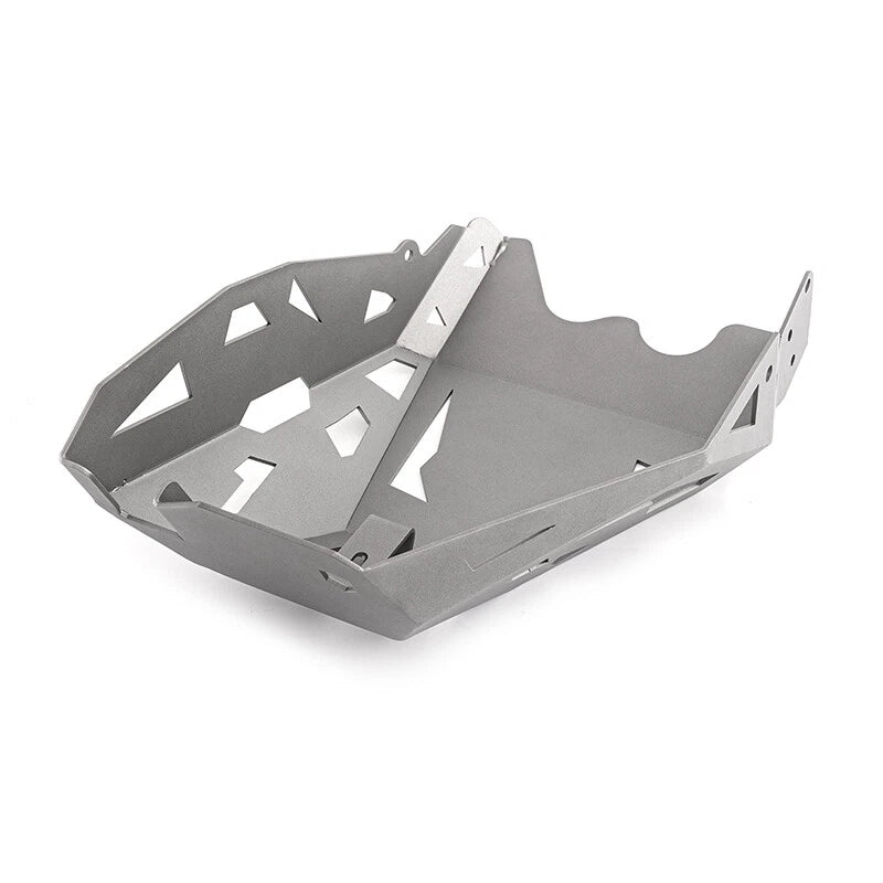 Silver Aluminum Skid Plate Engine Guard Protector Kit for Ducati DesertX (2022-Up)