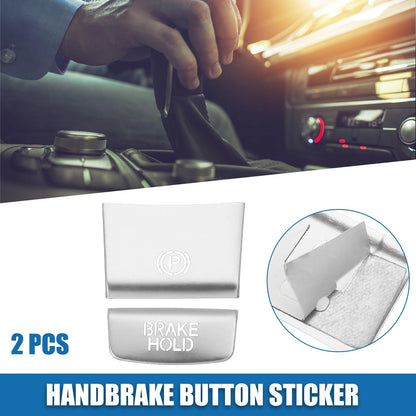 Handbrake Button Stickers with Adhesive Covers for Honda HR-V (2016-2023)