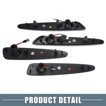Turn Signal Lights Front Rear LED Amber Red for Chevy