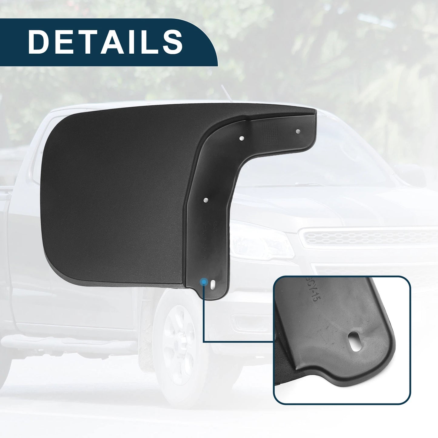 Mud Flap Splash Guard for GMC Canyon (2015 - 2019)