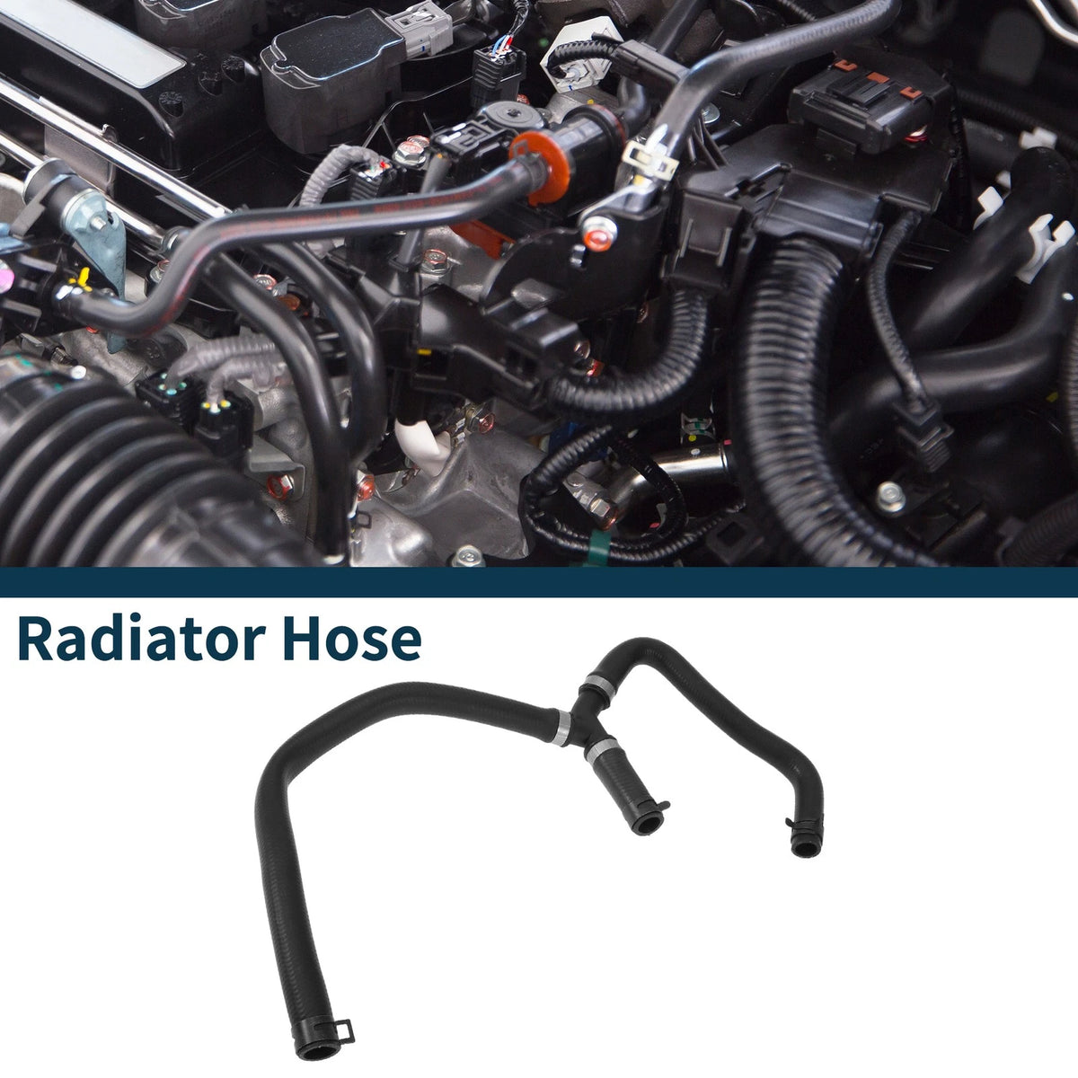 Radiator Hose Warm Air Inlet Pipe for Ford Focus (2000-2007) - Rubber 1 x Pc