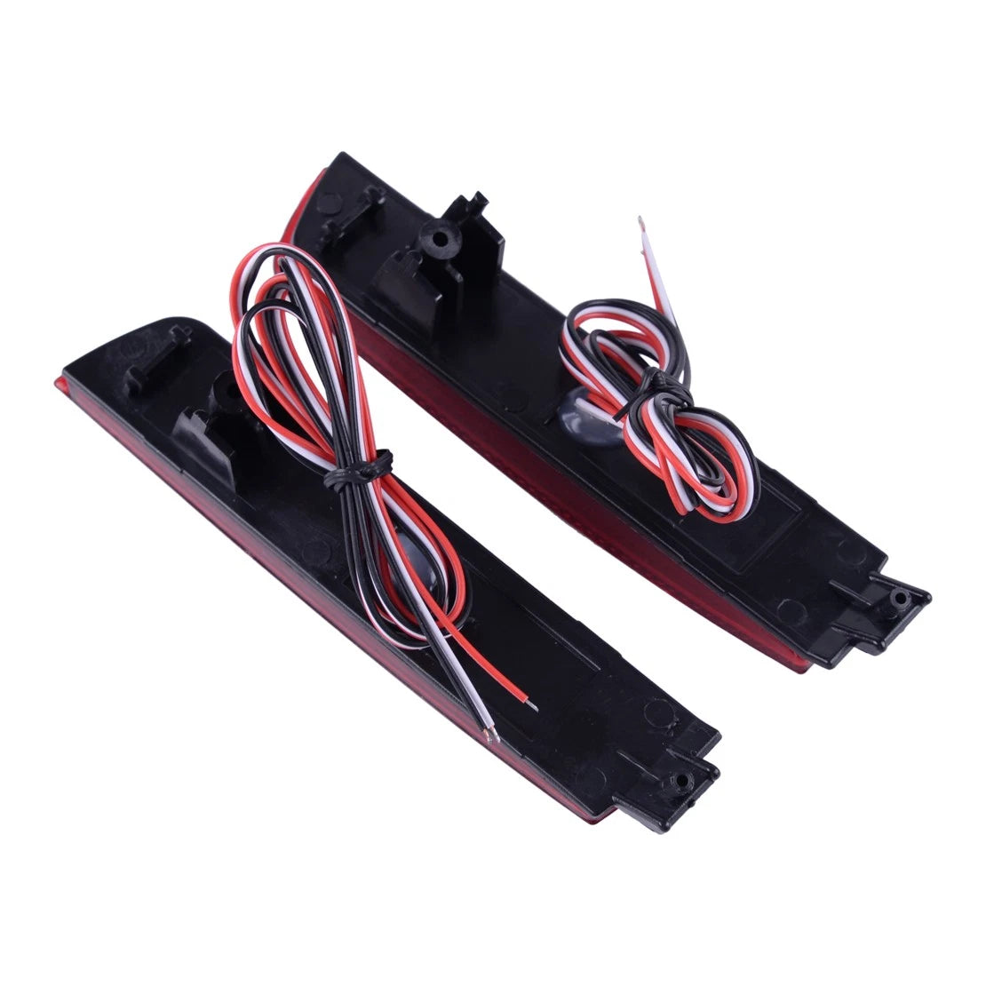 Red LED Tail Brake Light Reflectors for Nissan Infiniti FX35 FX37 (2003-2017)