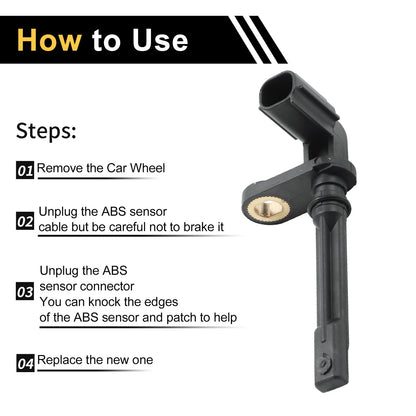 ABS Wheel Speed Sensor for Toyota Sequoia (2008-2017) Rear Right