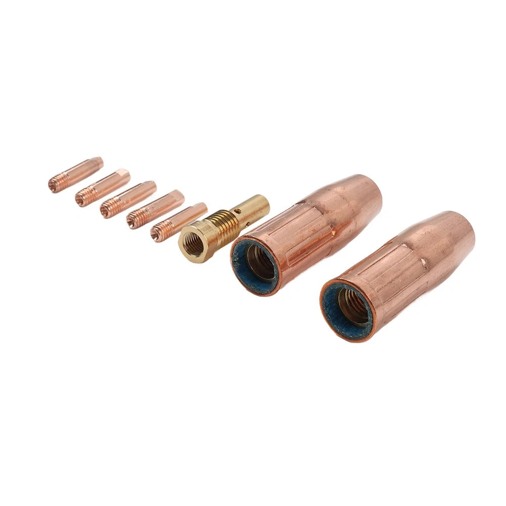 8 pcs Flux Nozzle Tip Kit for MIG 170 Welder (No specific years available)