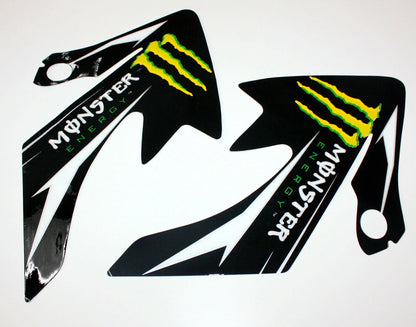 Decals Graphics Sticker Kit for MONSTER CRF50 Style Fairing Dirt Bike