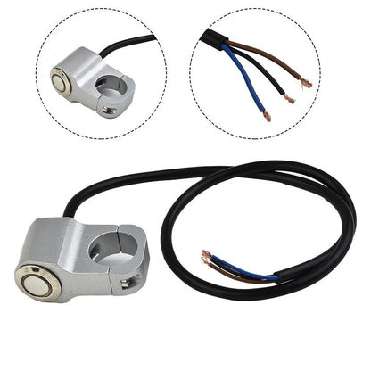 Red Led Motorcycle Switch ON-OFF Headlight Adjustable Mount Waterproof Button