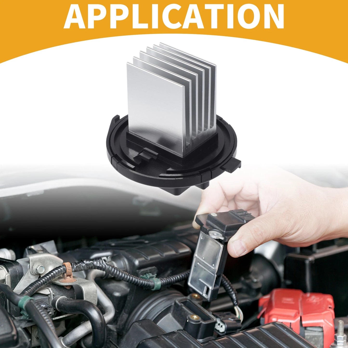 Blower Motor Resistor for HVAC (No.KD4761B15) - Compatible with Various Models
