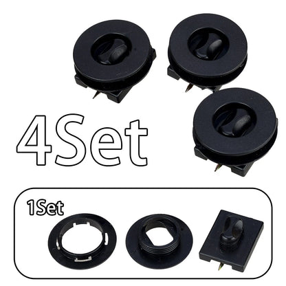 4 x Universal Car Floor Mat Clips Retainers Grips for All Vehicles