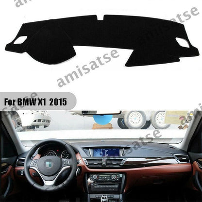 Dashboard Cover for BMW X1 2011-2015 Non-Slip Sun Shade Carpet Pad