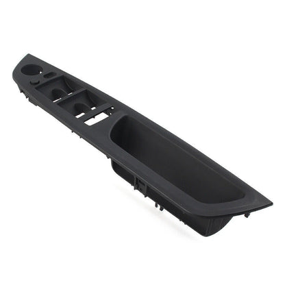 Black ABS Inner Door Handle Trim Cover for BMW X5 X6 (2007-2013)
