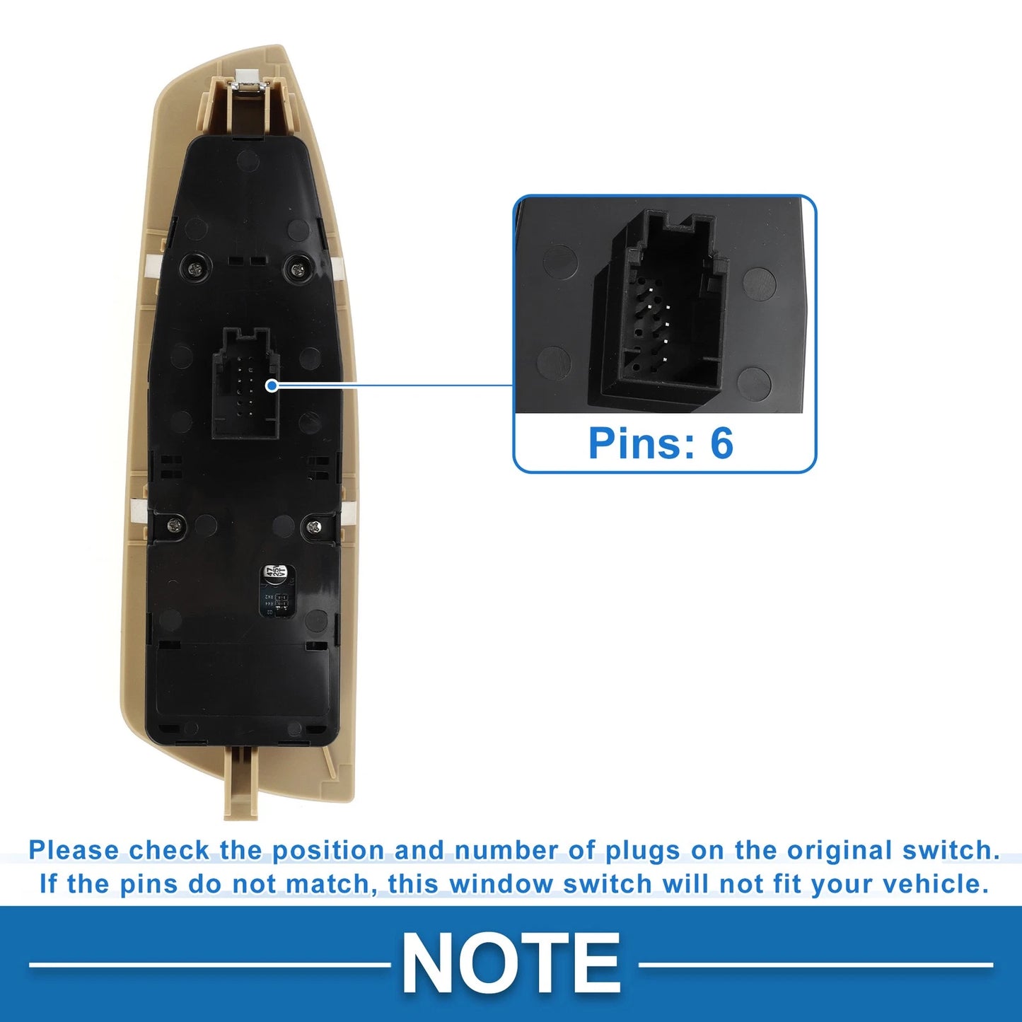 Power Window Switch for BMW 740i 2013-2015 (2013-2015)