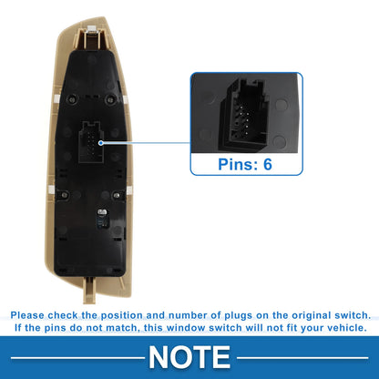 Power Window Switch for BMW 740i 2013-2015 (2013-2015)