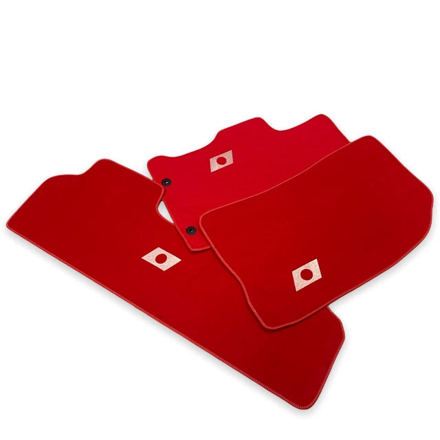 Floor Mats for HONDA with Japan Flag Emblem Tailored Carpets (All Models)