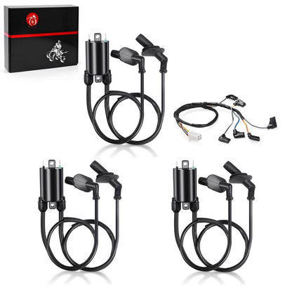 Ignition coil w/Sub-wire for Honda Gold Wing 1500 GL1500 (1989–2000)