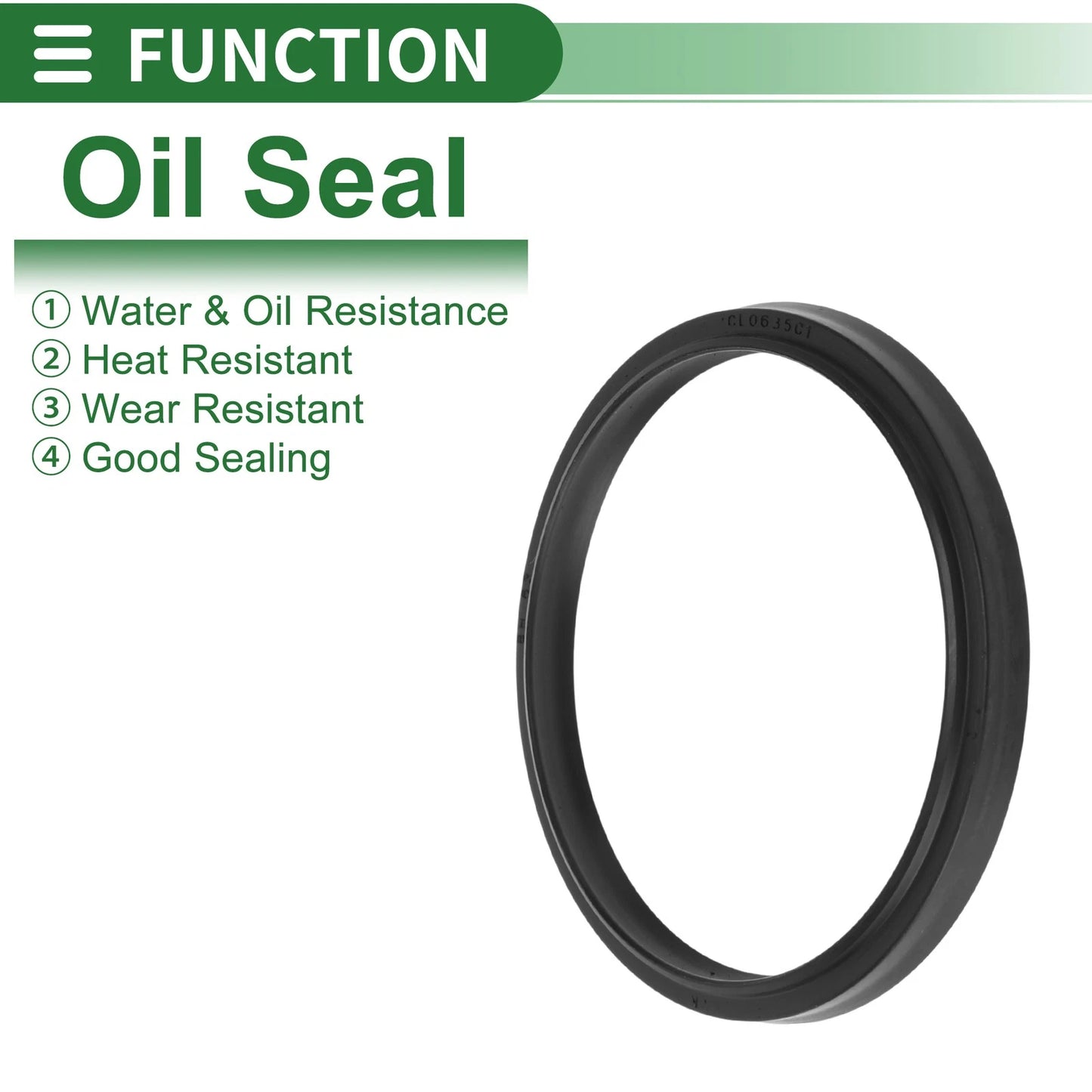 Oil Seal 63x71x5mm Seal Ring Rotary Shaft Seal NBR Rubber 5 Pcs