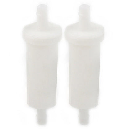 2 x 5/16 Inch Inline Fuel Filters for Mercury Johnson Evinrude (35-816296Q2)