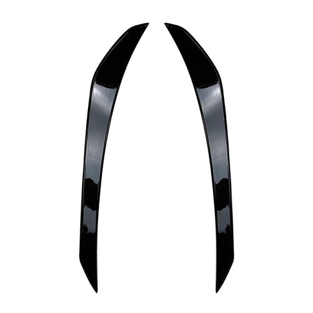 Black Front Bumper Lip Splitter Spoiler for Mercedes Benz GLB X247 (20-21)