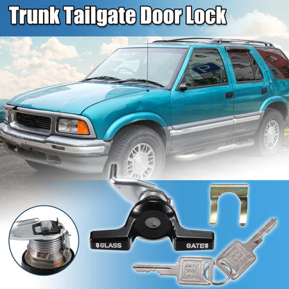 Rear Trunk Tailgate Lock Cylinder for Chevrolet Blazer S10 / GMC Jimmy S15