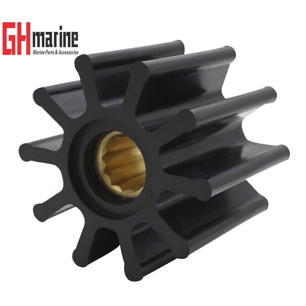 Flexible Raw Water Pump Impeller for BAUDOUIN GD 106 Marine (N/A)