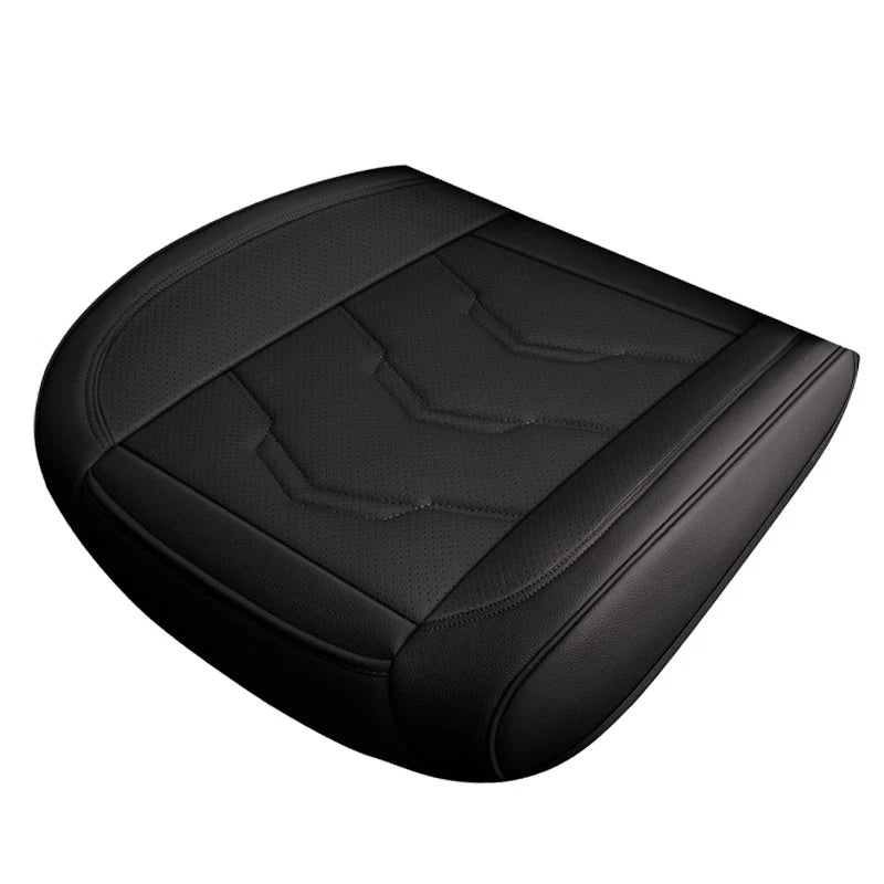 Universal PU Leather Front Seat Cushion Covers for Cars & Vehicles