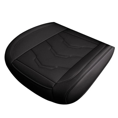 Universal PU Leather Front Seat Cushion Covers for Cars & Vehicles