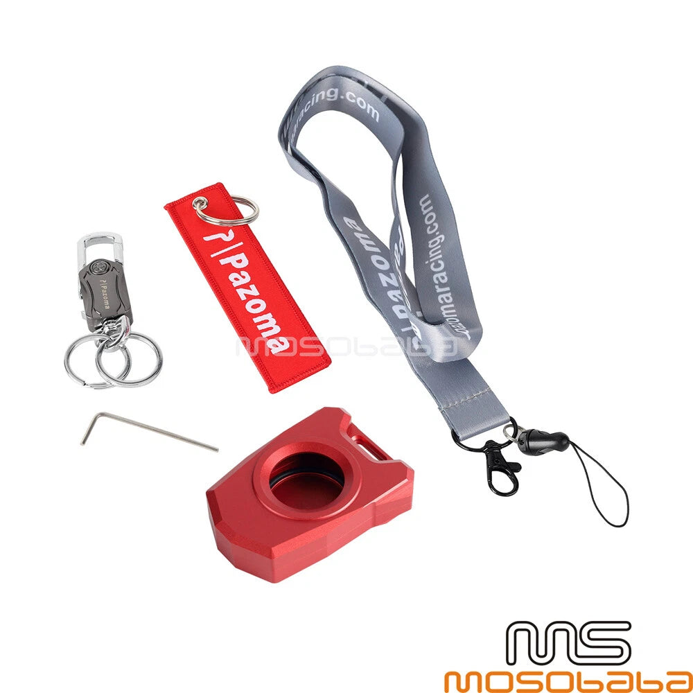 Red Keychain Key Casing Cover for Harley Pan America 1250 (2021-2023)