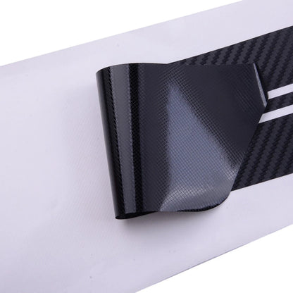 Rear Bumper Protector 4D Carbon Fiber Sticker