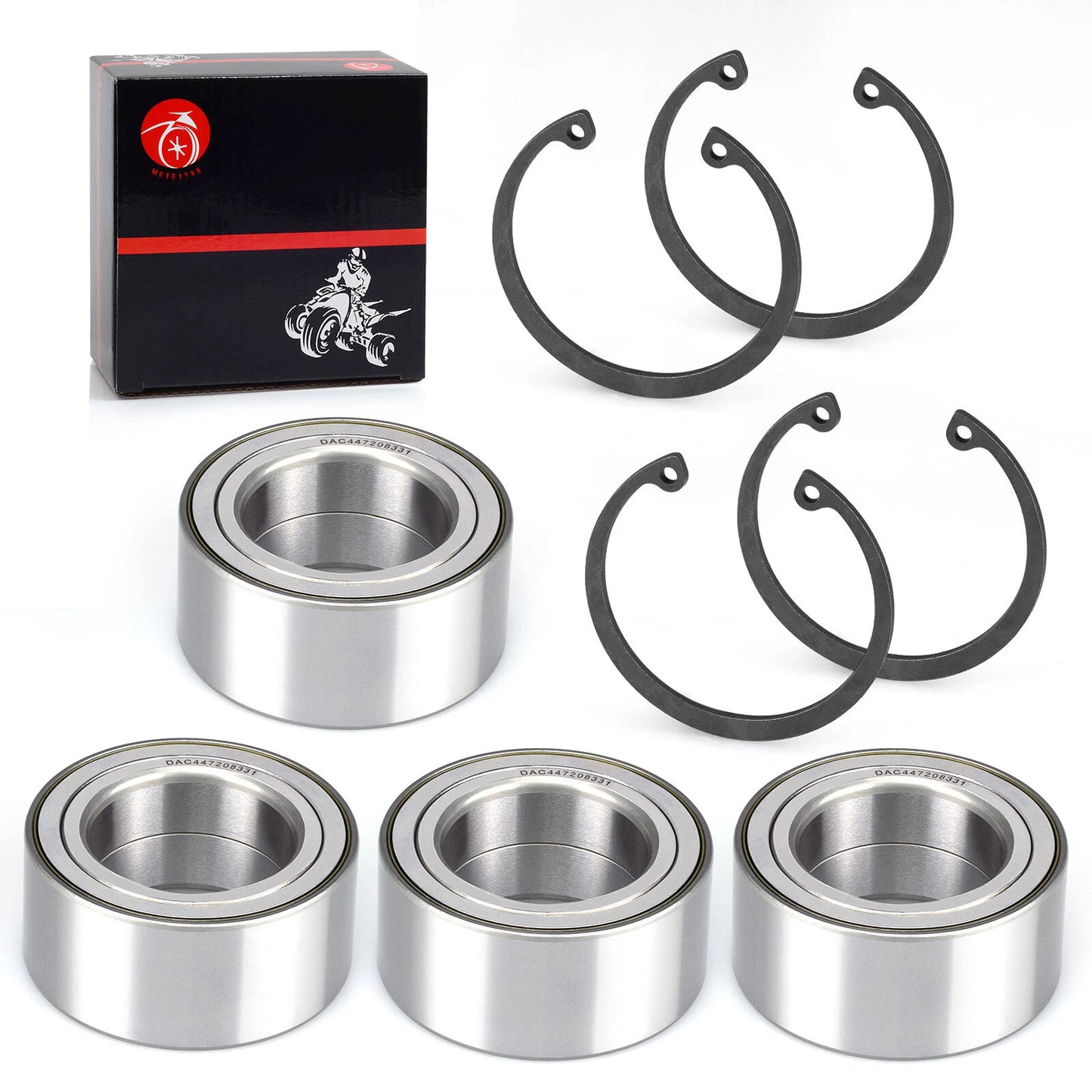 Front & Rear Wheel Bearing for Yamaha Grizzly 660/700 Kodiak 450/700 (1999–2020)