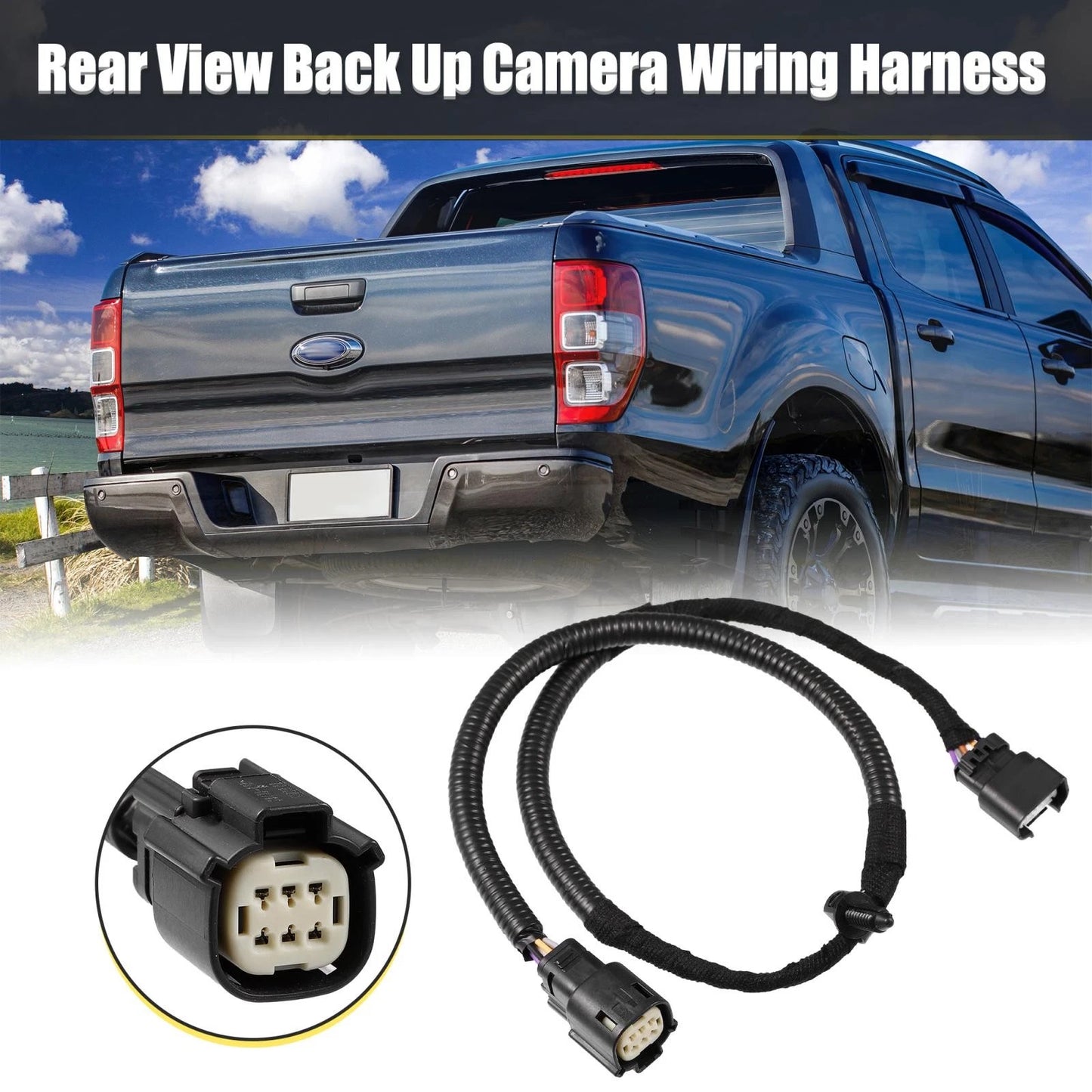 Rear View Back Up Camera Wire Harness for Ford F-150 (2010-2014)