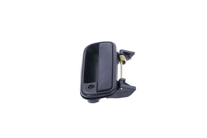 2 x Front Door Handle Outer Textured Black for Toyota Hilux (1988-1997)